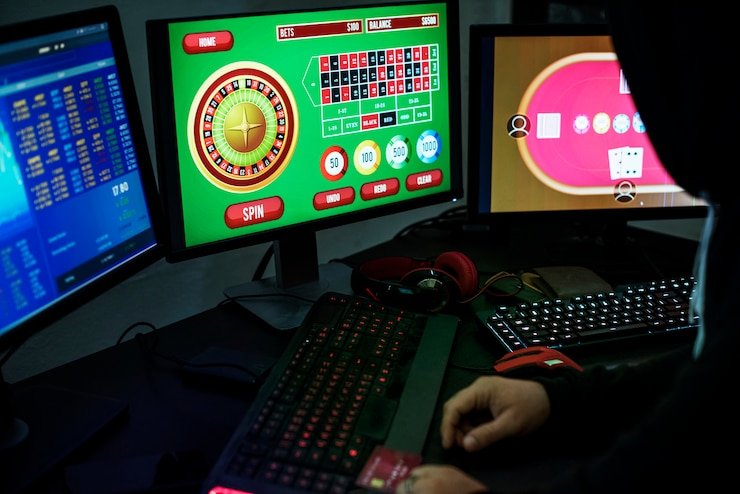 Pengguna memeriksa dokumen melalui ponsel